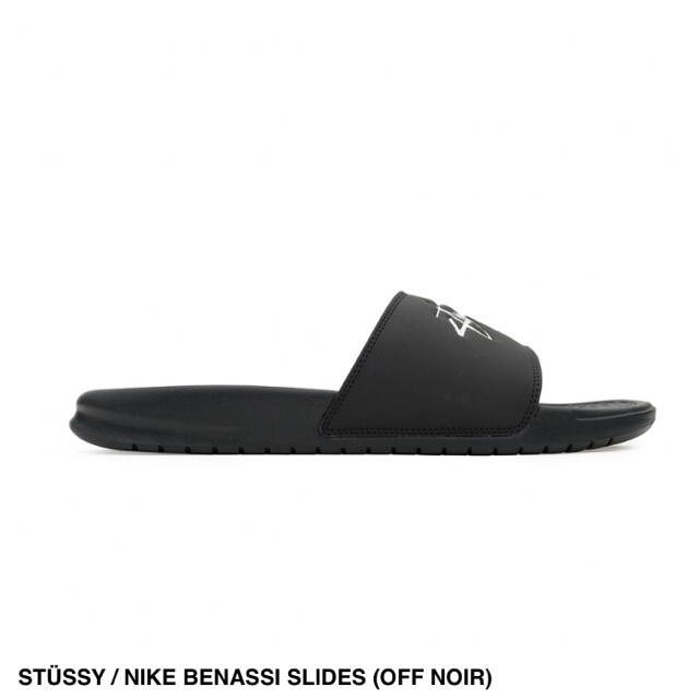 STUSSY(ステューシー)のSTÜSSY / NIKE BENASSI SLIDES (OFF NOIR) メンズの靴/シューズ(サンダル)の商品写真