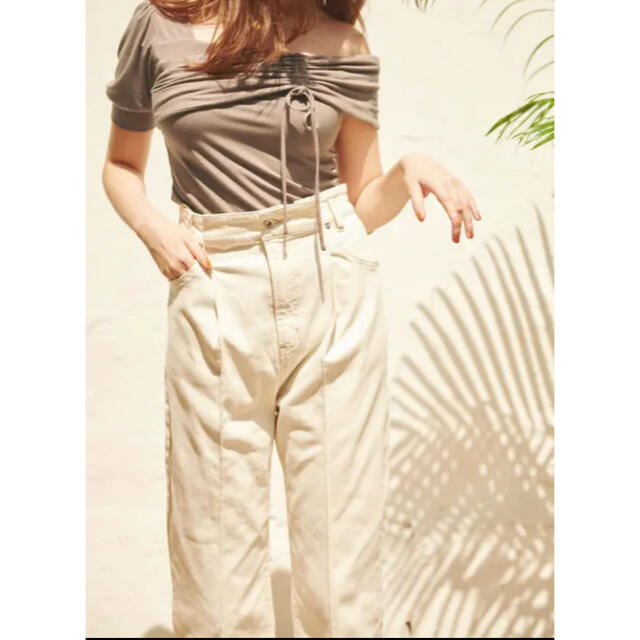 her lip to♡High-rise Wide-leg Pants