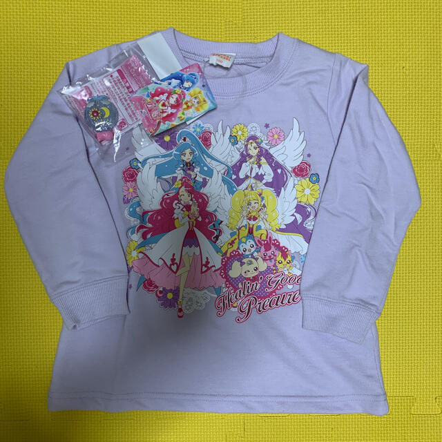 BANDAI(バンダイ)の新品 プリキュア 長袖Ｔシャツ 100 キッズ/ベビー/マタニティのキッズ服女の子用(90cm~)(Tシャツ/カットソー)の商品写真