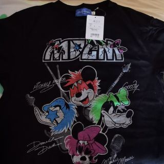 ディズニー ロックtシャツ Tシャツ レディース 半袖 の通販 5点 Disneyのレディースを買うならラクマ