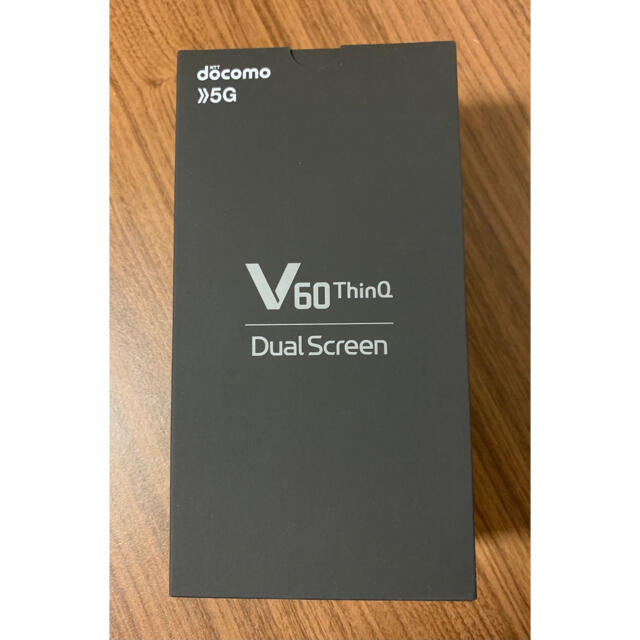 【完売】  新品『LG L-51A』ドコモSIMフリー 5g ThinQ V60 スマートフォン本体