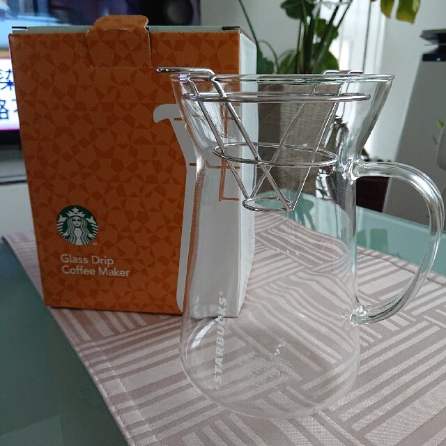 Starbucks Coffee(スターバックスコーヒー)の☕STARBUCKS COFFEE☕ グラスドリップコーヒーメーカー スマホ/家電/カメラの調理家電(コーヒーメーカー)の商品写真