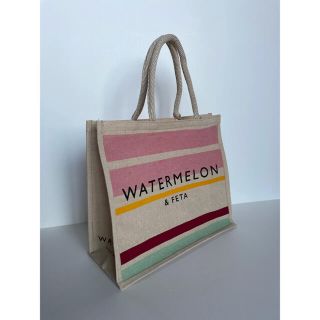 イギリス Waitrose（ウェイトローズ）エコバッグ （Watermelon）(エコバッグ)