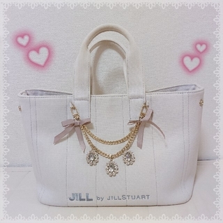 ジルバイジルスチュアート(JILL by JILLSTUART)のJILL by JILLSTUART ジルバイ ジュエルリボントートバッグ(トートバッグ)