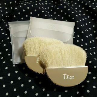 クリスチャンディオール(Christian Dior)の新品❤Christian Dior お化粧ブラシ２つセット✨(その他)