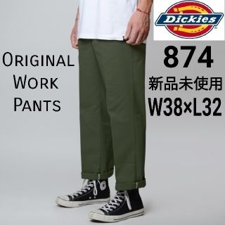 ディッキーズ(Dickies)の新品 ディッキーズ 874 USモデル W38×L32 オリーブグリーン OG(ワークパンツ/カーゴパンツ)