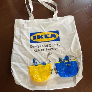 イケア(IKEA)のIKEA トートバッグ&クノーリグ2色セット(エコバッグ)