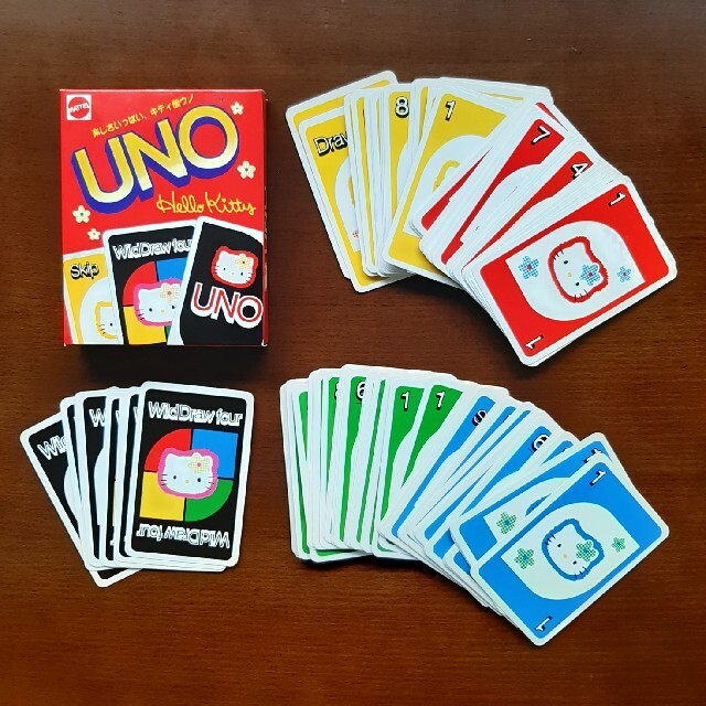 ハローキティ(ハローキティ)のUNO (ｳﾉ) エンタメ/ホビーのテーブルゲーム/ホビー(トランプ/UNO)の商品写真