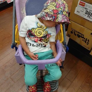 ヒステリックミニ(HYSTERIC MINI)の専用♡ サロペ 110 デニム100(パンツ/スパッツ)