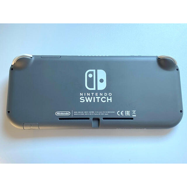 Nintendo Switch Lite グレー　美品　どうぶつの森　ケース付き
