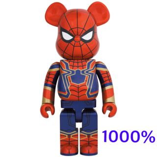 メディコムトイ(MEDICOM TOY)のBE@RBRICK IRON SPIDER 1000％ スパイダーマン(アメコミ)