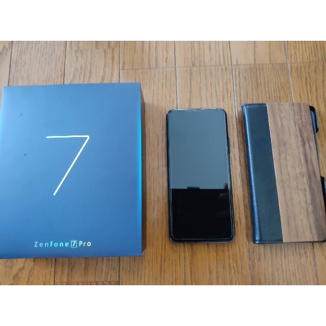 zenfone7 pro 国内版オーロラブラックZS671KS-BK256S美品