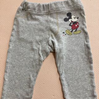 ディズニー(Disney)のズボン　パンツ　80cm ミッキー　男の子　女の子(パンツ/スパッツ)