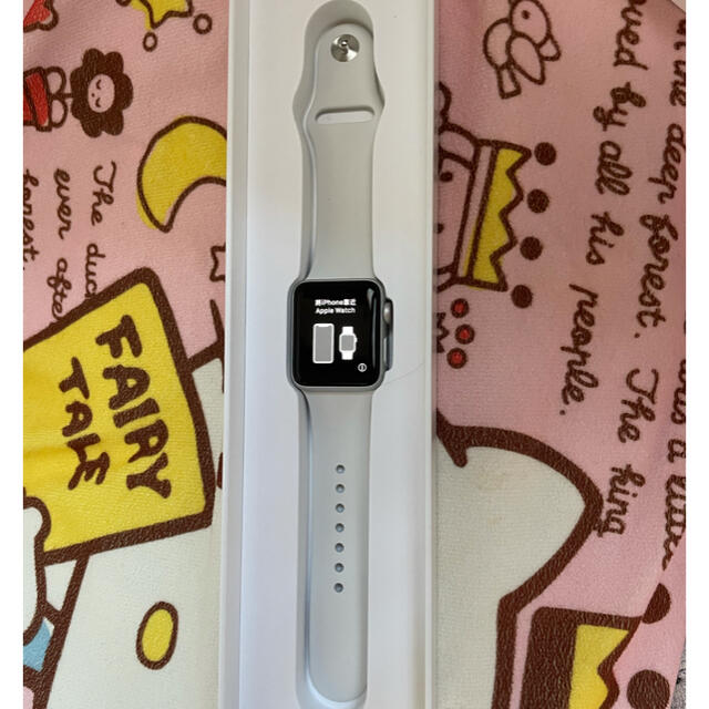 Apple Watch(アップルウォッチ)のApple Apple Watch Series 3  38mm シルバー メンズの時計(腕時計(デジタル))の商品写真