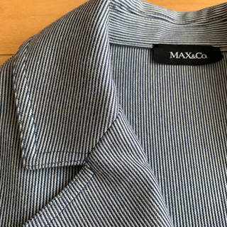 マックスアンドコー(Max & Co.)のジャケット MAX&Co マックスアンドコー ブルー レディース ブレザー 綿(テーラードジャケット)