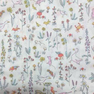 わかめ様専用＊LIBERTY＊フリル巾着(外出用品)