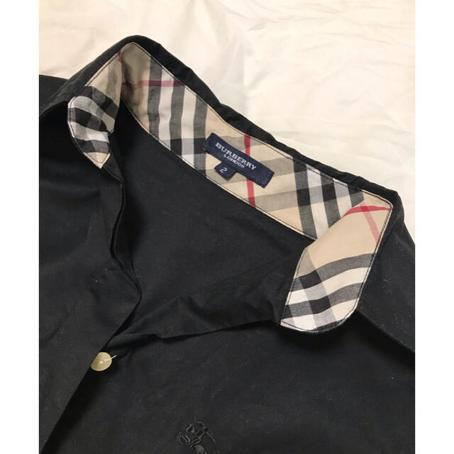 BURBERRY(バーバリー)のバーバリー ロンドン　シャツ　Lサイズ レディースのトップス(シャツ/ブラウス(長袖/七分))の商品写真