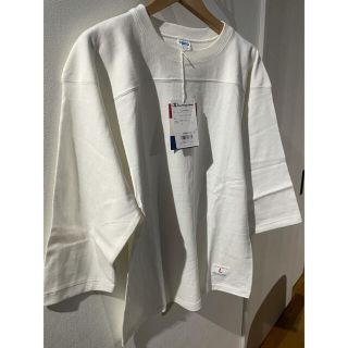 チャンピオン(Champion)の新品！チャンピオン 3/4スリーブ　フットボールTee 70'S ヴィンテージ(Tシャツ/カットソー(七分/長袖))