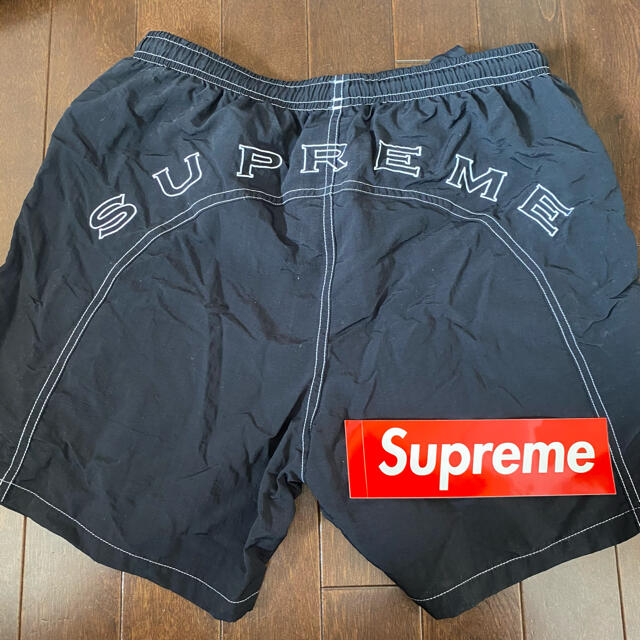 Supreme 20ss arc logo water short 水着 黒 - motgame.vn