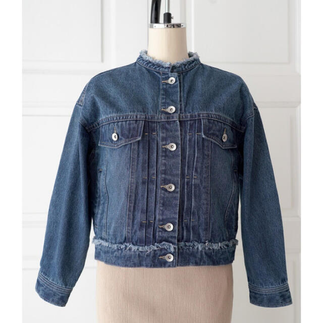 定番豊富な】 herlipto Everyday Denim Jacket Sサイズ新品未使用の