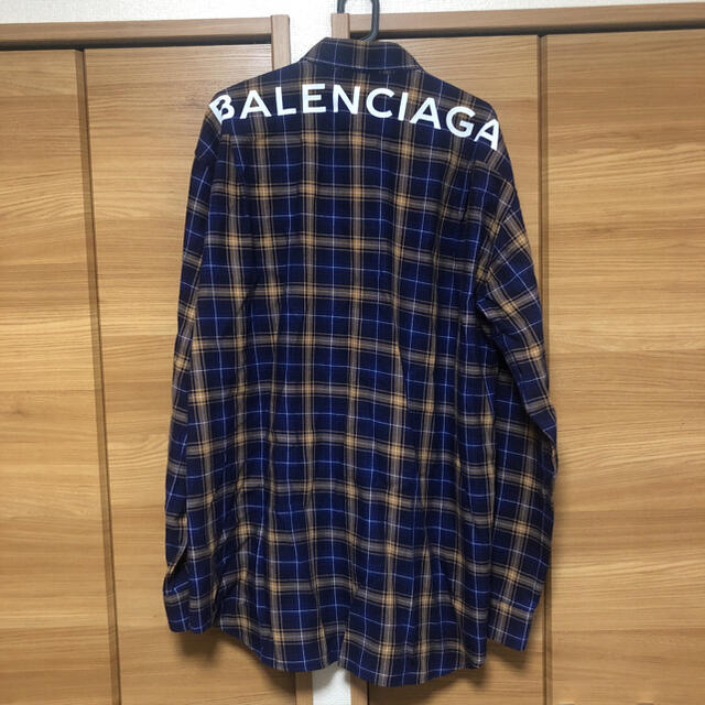 BALENCIAGA チェックシャツ