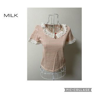 ミルク(MILK)の【MILK】カットソー(Tシャツ/カットソー(半袖/袖なし))