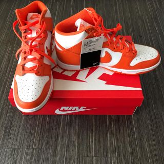 ナイキ(NIKE)のNIKE DUNK HIGH "ORANGE BLAZE" 28cm(スニーカー)