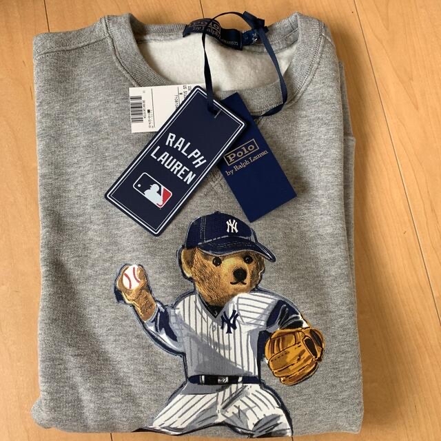 POLO RALPH LAUREN(ポロラルフローレン)のRalph Lauren×MLBポロベアプルオーバー　 メンズのトップス(スウェット)の商品写真