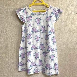 ユニクロ(UNIQLO)の【140】UNIQLO＊ANNA SUIコラボ　女の子用チュニック(Tシャツ/カットソー)