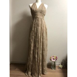 ザラ(ZARA)の花　総レースワンピース　ロングワンピ　ドレス　(ロングドレス)