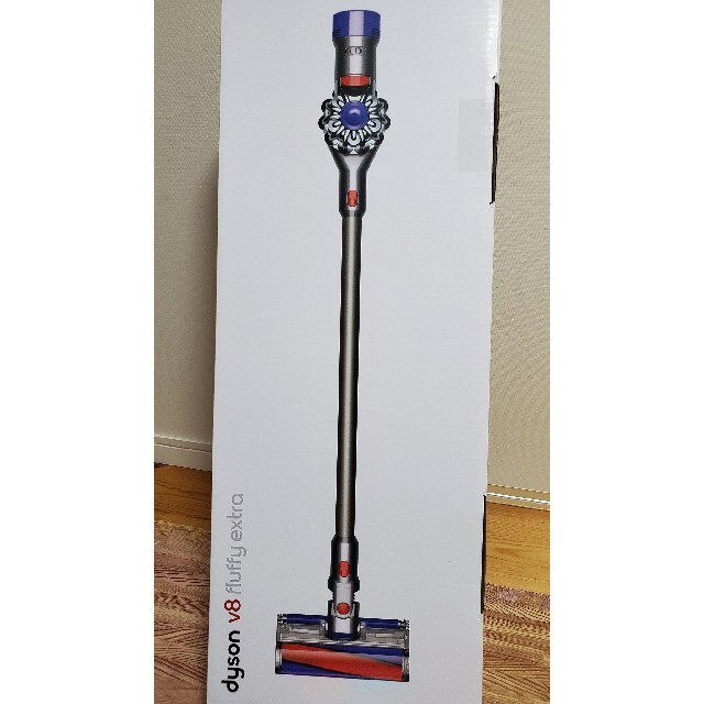 Dyson(ダイソン)の新品 Dyson コードレスクリーナー V8 Fluffy Extra SV10 スマホ/家電/カメラの生活家電(掃除機)の商品写真