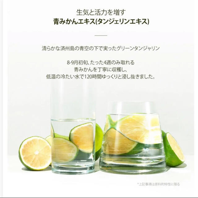 おまけ付き！goodal グリーンタンジェリン ビタC トナーパッド コスメ/美容のスキンケア/基礎化粧品(パック/フェイスマスク)の商品写真