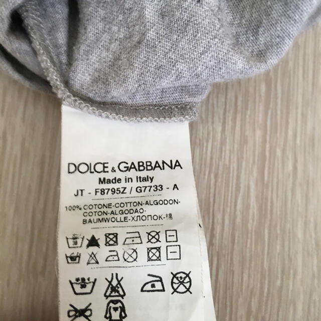 DOLCE&GABBANA(ドルチェアンドガッバーナ)の本日限り♡ドルチェ&ガッパーナ♡ビジュTシャツ♡レディース♡グレー♡込み レディースのトップス(Tシャツ(半袖/袖なし))の商品写真