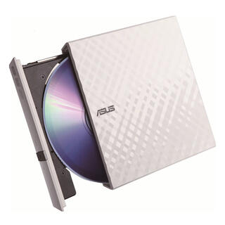 エイスース(ASUS)のASUS外付けDVDドライブ　本体のみ(デスクトップ型PC)