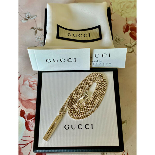 Gucci(グッチ)のグッチネックレス　美品です(*^^*) レディースのアクセサリー(ネックレス)の商品写真