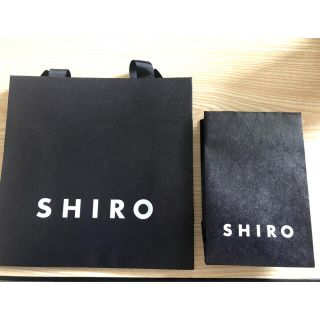 シロ(shiro)のshiro 紙袋(ショップ袋)