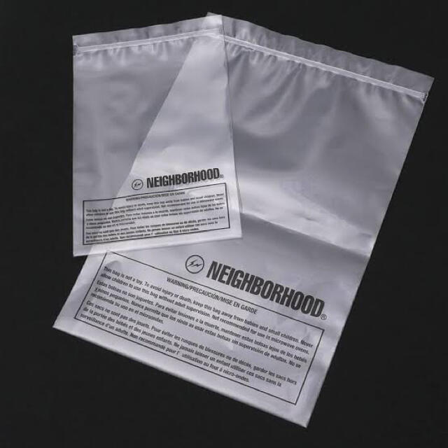 NEIGHBORHOOD(ネイバーフッド)の★送料込み★新品★NEIGHBORHOOD★FRAGMENT★ジップロック★2枚 ハンドメイドのファッション小物(財布)の商品写真