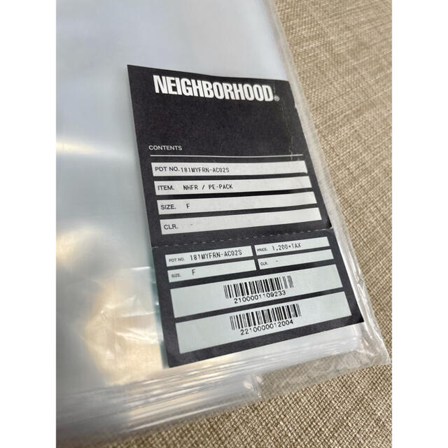 NEIGHBORHOOD(ネイバーフッド)の★送料込み★新品★NEIGHBORHOOD★FRAGMENT★ジップロック★2枚 ハンドメイドのファッション小物(財布)の商品写真