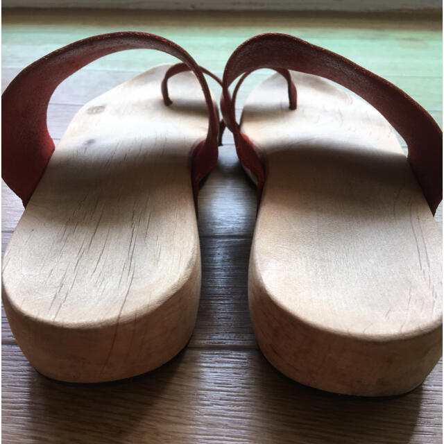trippen(トリッペン)のtrippen 木のサンダル レディースの靴/シューズ(サンダル)の商品写真