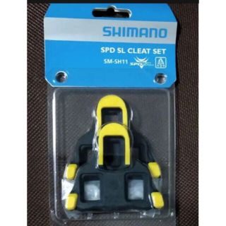 シマノ(SHIMANO)のシマノ純正　SPD SL CLEAT SET SM-SH11 イエロー(パーツ)