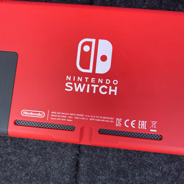 Nintendo Switch マリオレッド×ブルー セット 本体 　動作品