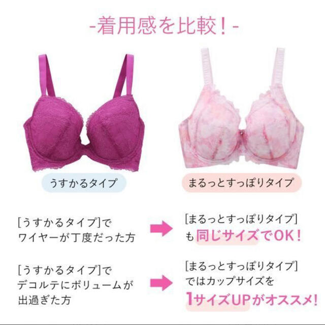 大きいサイズ　ブラジャー レディースの下着/アンダーウェア(ブラ)の商品写真