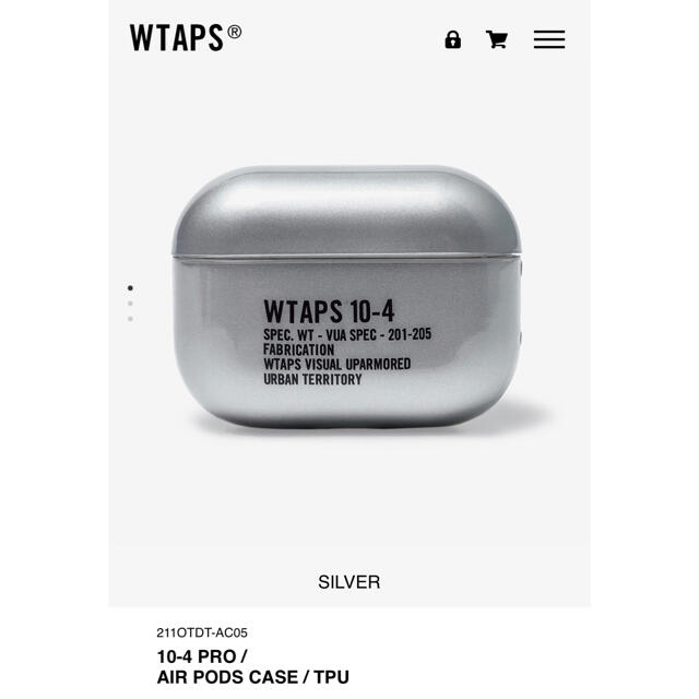 WTAPS 10-4 PRO / AIR PODS CASE / TPU