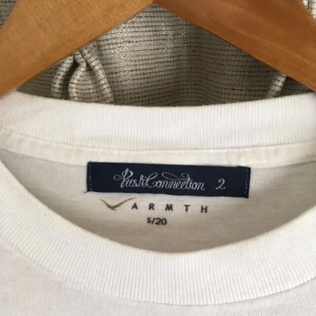 PUSH CONNECTION(プッシュコネクション)のPUSHCONNECTION Tシャツ ホワイト Mサイズ相当 メンズのトップス(Tシャツ/カットソー(半袖/袖なし))の商品写真