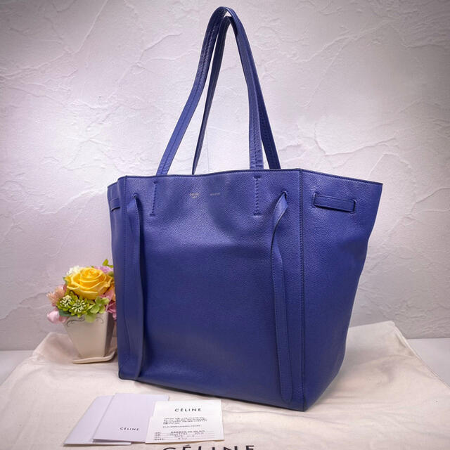 celine(セリーヌ)の【USED】CELINE/セリーヌ/カバ ファントム/ブルー/レザー レディースのバッグ(トートバッグ)の商品写真