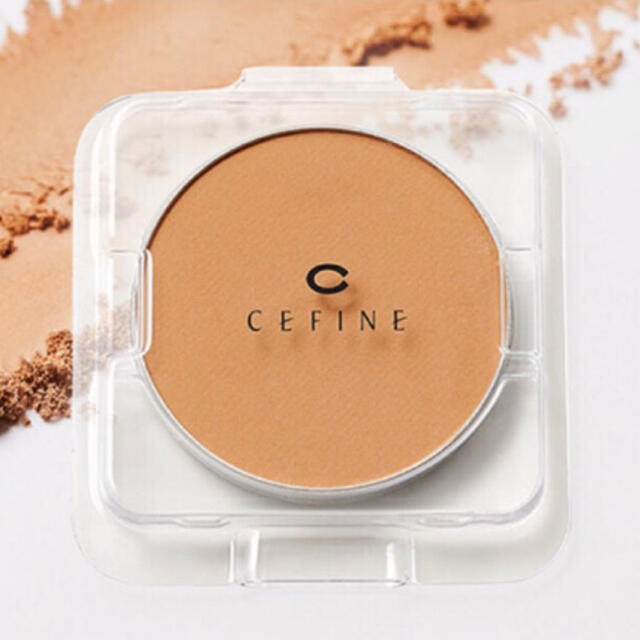 CEFINE(セフィーヌ)の セフィーヌ  シルクウェットパウダー　OC120 レフィル   ハーフサイズ コスメ/美容のベースメイク/化粧品(ファンデーション)の商品写真