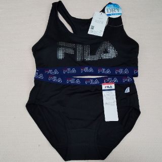 フィラ(FILA)の【新品・未使用】FILA スポーツブラ ショーツ セット Ｍ(ブラ&ショーツセット)