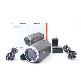 ソニー(SONY)の【美品】ソニー SONY ハンディカム HDR-CX680 《使用感極少》(ビデオカメラ)