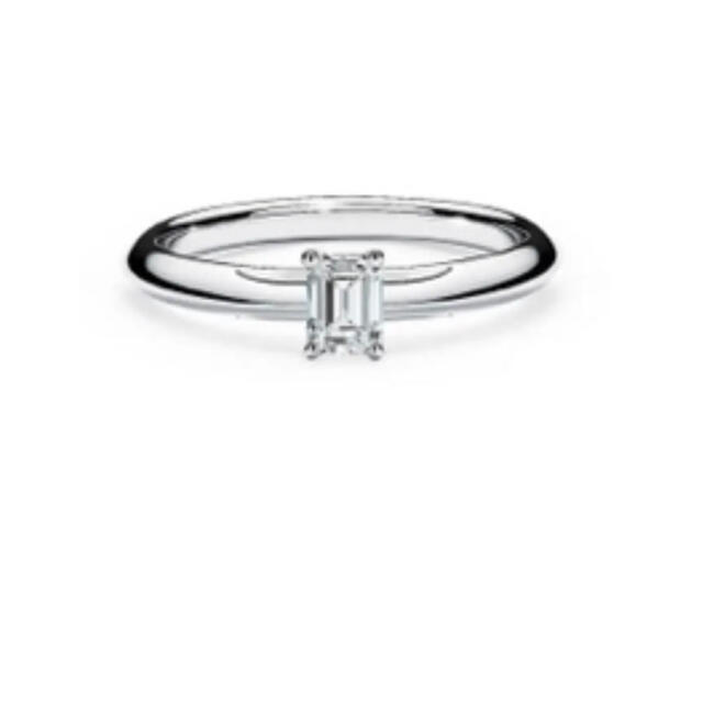 Tiffany & Co.(ティファニー)のティファニー　エメラルドカット　6.5号　 レディースのアクセサリー(リング(指輪))の商品写真