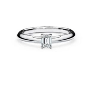 ティファニー(Tiffany & Co.)のティファニー　エメラルドカット　6.5号　(リング(指輪))